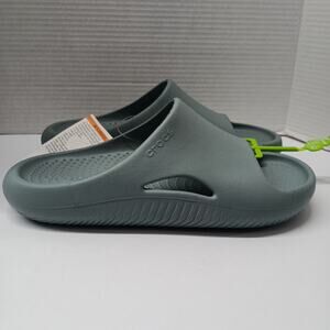 Crocs Mellow Recovery Slides Green Men’s Size 7 / Women’s 9